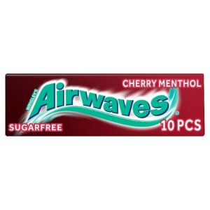 Airwaves Cherry Menthol Sugar Free Chewing Gum