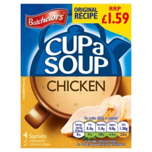 Batchelors Cup a Soup Chicken 4 Sachets 81g