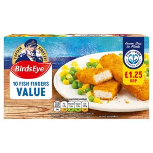Birds Eye Value 10 Fish Fingers 250g