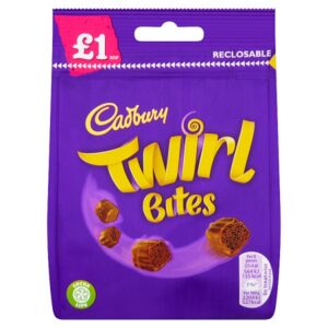 Cadbury Twirl Bites Chocolate Bag