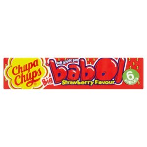 Chupa Chups Big Babol Strawberry Bubble Gum