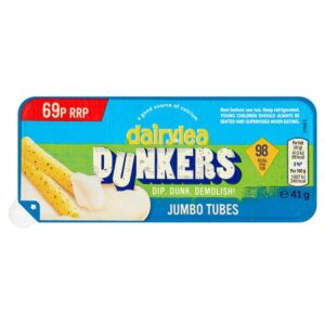 Dairylea Dunkers Jumbo Tubes Cheese Snack