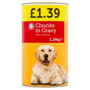 Euro Shopper Chunks in Gravy with Chicken 1.24kg