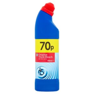 Euro Shopper Original Thick Bleach 750ml 70p