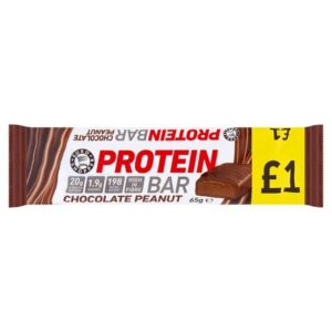 Euro Shopper Protein Bar Chocolate Peanut 65g