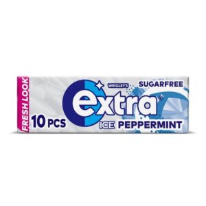 Extra Ice Peppermint Chewing Gum Sugar Free