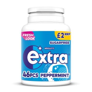 Extra Peppermint Chewing Gum Sugar Free