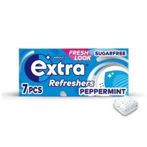 Extra Refreshers Peppermint Sugar Free Chewing Gum