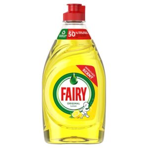Fairy Original Washing Up Liquid with LiftAction Lemon 433 ML