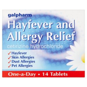 Galpharm Hayfever and Allergy Relief 14 Tablets  £1.50