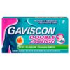 Gaviscon Double Action Heartburn & Indigestion Mint Flavour Tablets x 8  £2.49