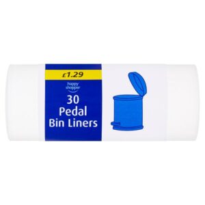Happy Shopper 30 Pedal Bin Liners £1.29