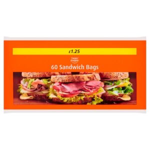 Happy Shopper 60 Sandwich Bags £1.25