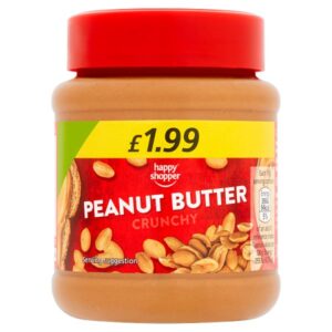 Happy Shopper Crunchy Peanut Butter 340g