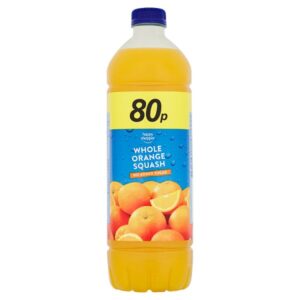Happy Shopper No Added Sugar Whole Orange Squash 1 Litre