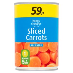 Happy Shopper Sliced Carrots in Water 300g