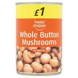 Happy Shopper Whole Button Mushrooms in Water 285g