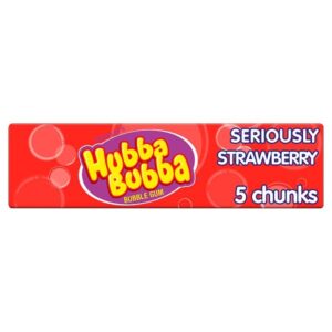 Hubba Bubba Seriously Strawberry Bubblegum