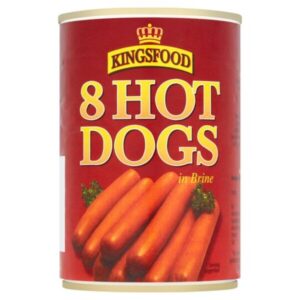 Kingsfood 8 Hot Dog Sausages