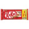 Kit Kat 4 Finger X 3 Pack Milk Chocolate Bar £1