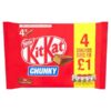Kit Kat Chunky Milk Chocolate Bar 4 Pack