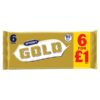 McVitie's Gold 6 Bars 106g