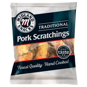 Midland Snacks Traditional Pork Scratchings £1.19