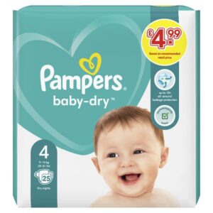 Pampers Baby-Dry Size 4