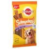 Pedigree Schmackos Dog Treats Multi Mix 12 Strips 86g £1.25