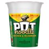 Pot Noodle Chicken & Mushroom Instant Snack 90g