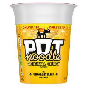 Pot Noodle Original Curry Instant Snack 90g