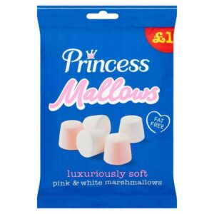 Princess Mallows Pink & White Marshmallows