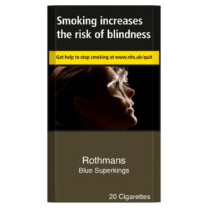 Rothmans Blue Superkings 20s