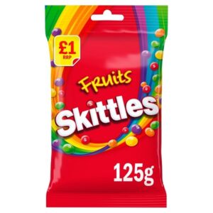Skittles Fruits Sweets Bag 125g