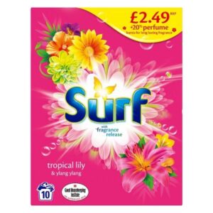 Surf Tropical Lily Laundry Powder 500g 10 wash
