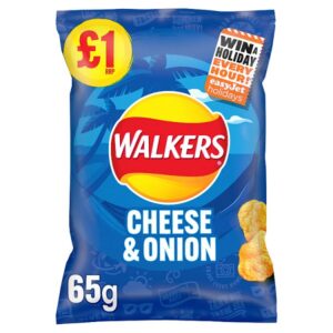 Walkers Cheese & Onion Crisps