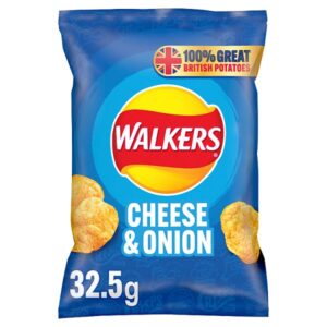 Walkers Cheese & Onion Crisps