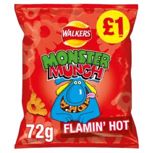 Walkers Monster Munch Flamin' Hot Snacks