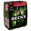 Beck's German Pilsner Beer Bottles 6 x 275ml