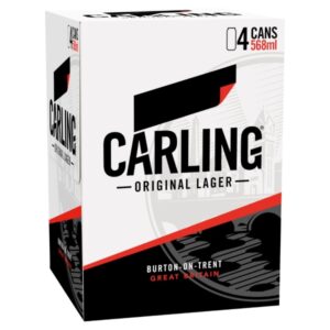 Carling Original Lager 4 x 568ml