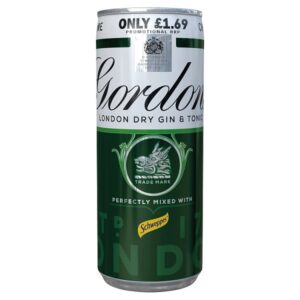 Gordon's Gin & Schweppes Tonic 250ml