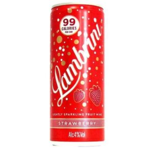 Lambrini Strawberry Wine Can 250 ml