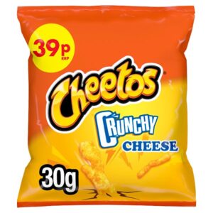 Cheetos Crunchy Cheese Snacks 39p