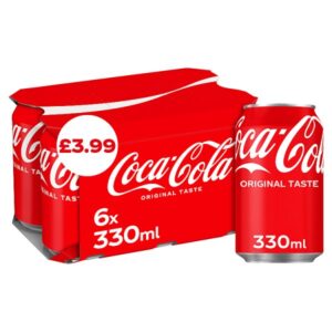 Coca-Cola Original Taste 6 x 330ml