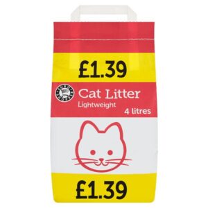 Euro Shopper Cat Litter Lightweight 4 Litres
