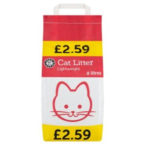 Euro Shopper Cat Litter Lightweight 8 Litres