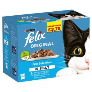 FELIX Fish Selection  in Jelly 12 x 100g