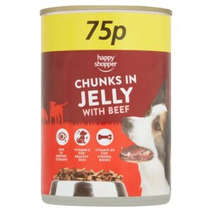 Happy Shopper Chunks in Jelly with Beef 415g