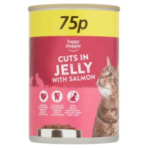 Happy Shopper Cuts in Jelly with Salmon 415g