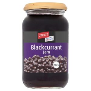 Jack's BLACKCURRANT JAM 454g